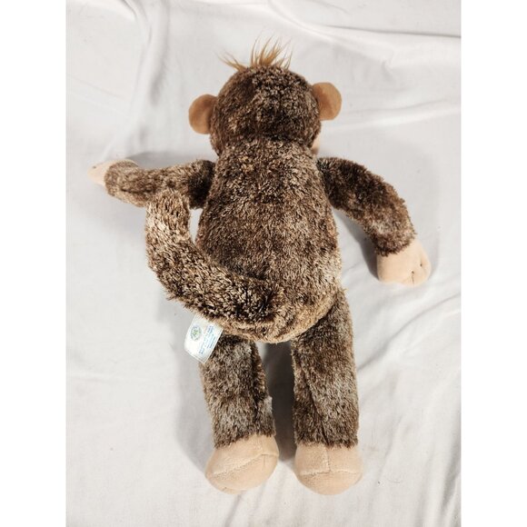 Build A Bear Stuffed Monkey 2011 Brown Jungle Plush Toy 18 In - Picture 3 of 4